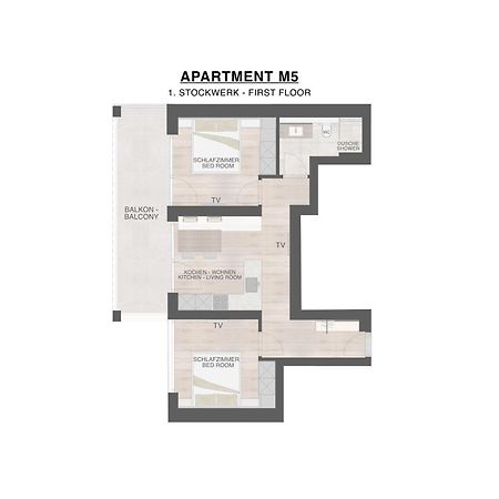 Max Mountain Apartments นอยชติฟ อิม ชตูไปทัล ภายนอก รูปภาพ